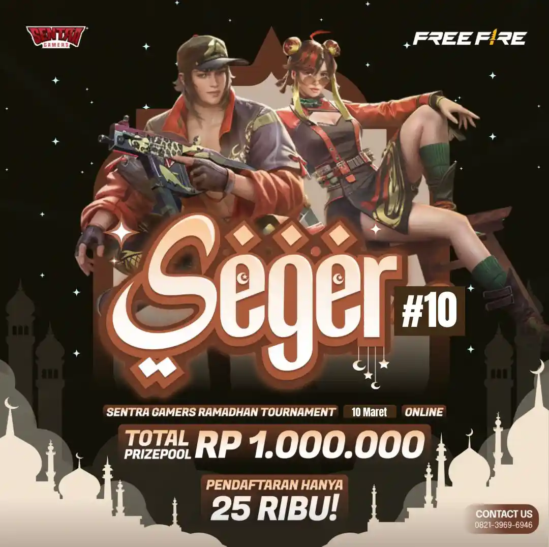 FREE FIRE SEGER (sentra gamers ramadhan series) vol 10