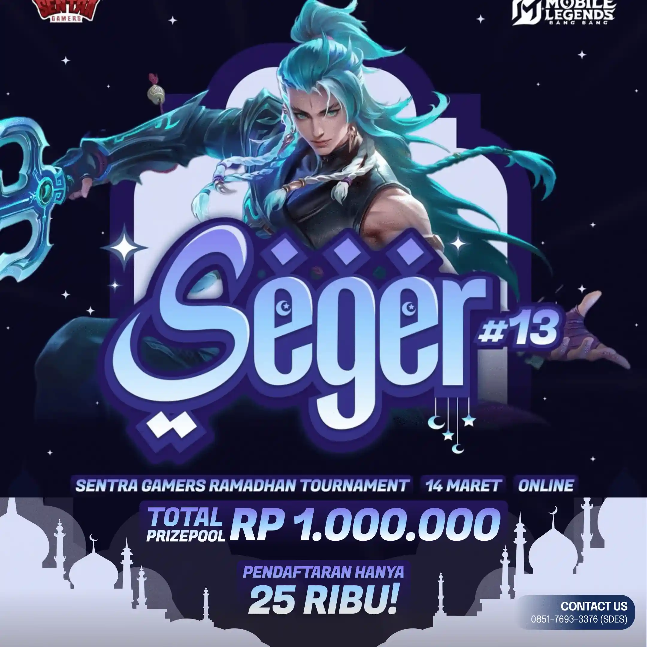 SEGER (SENTRA GAMERS RAMADHAN SERIES) VOL 13